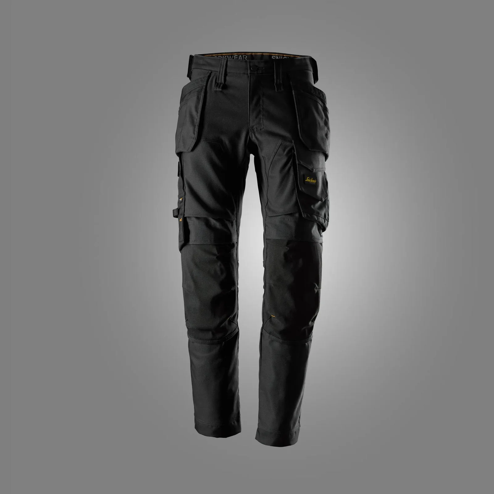 Snickers Workwear 6244 Zwart/Zwart aanzicht 1