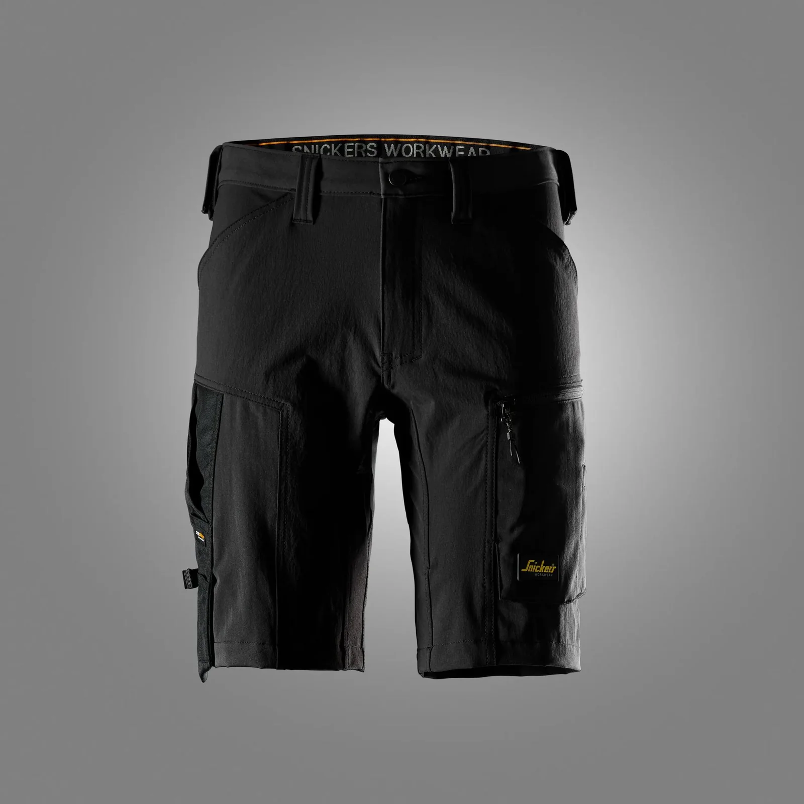 6119 Stretch Shorts Zwart/Zwart