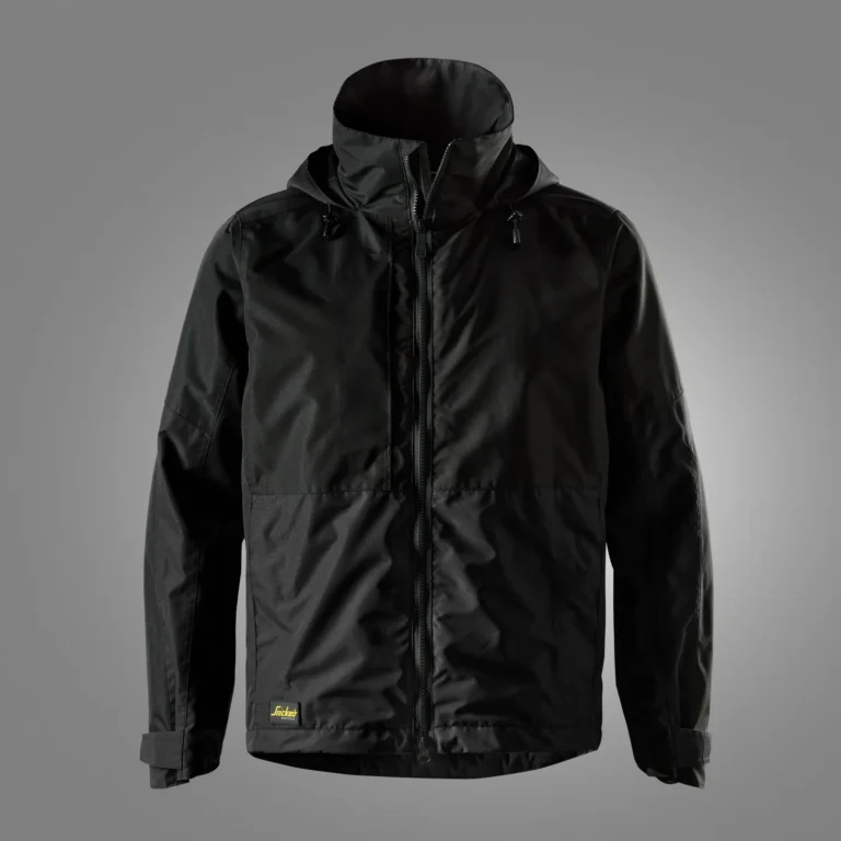 Snickers Workwear 1304 Zwart/Zwart aanzicht 1