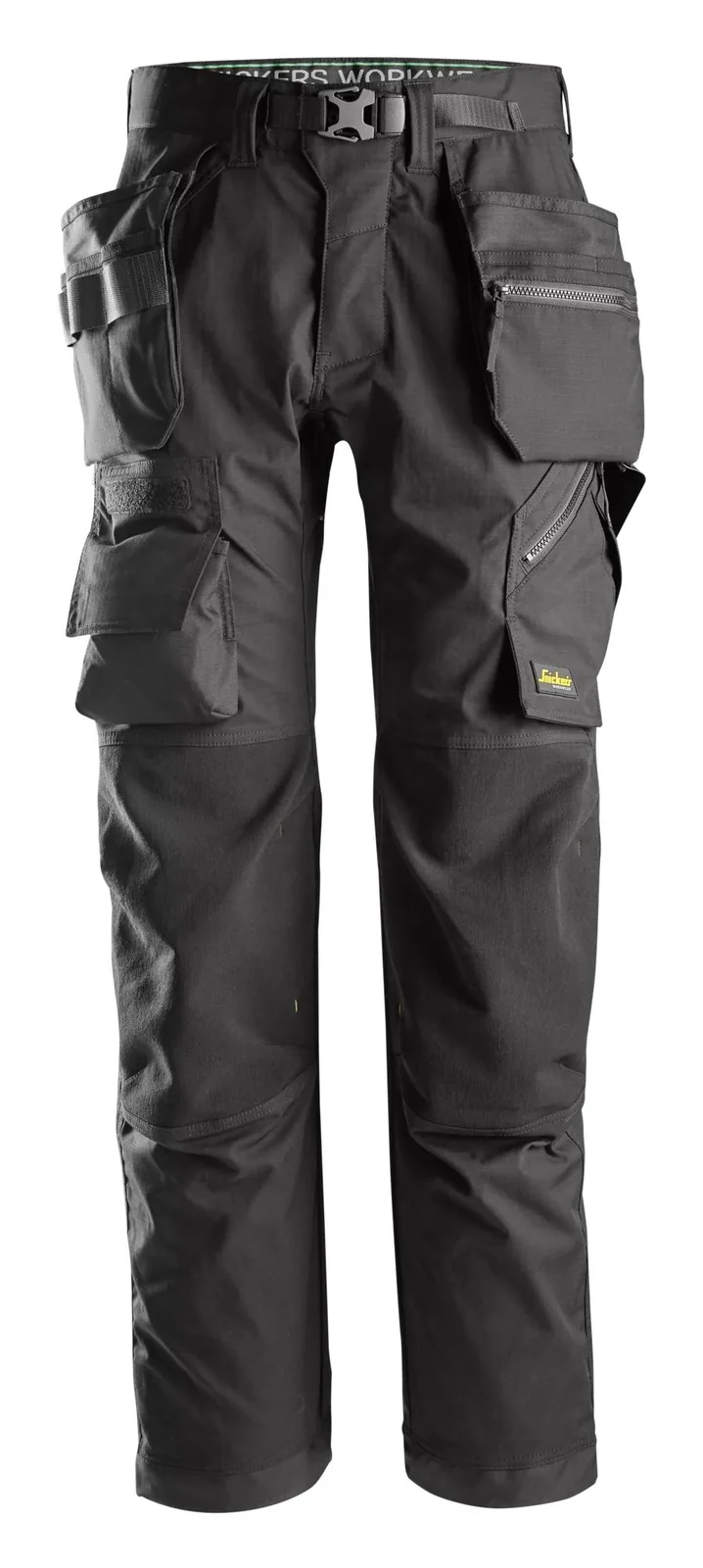 6923 Vloerleggersbroek met Holsterzakken Zwart/Zwart