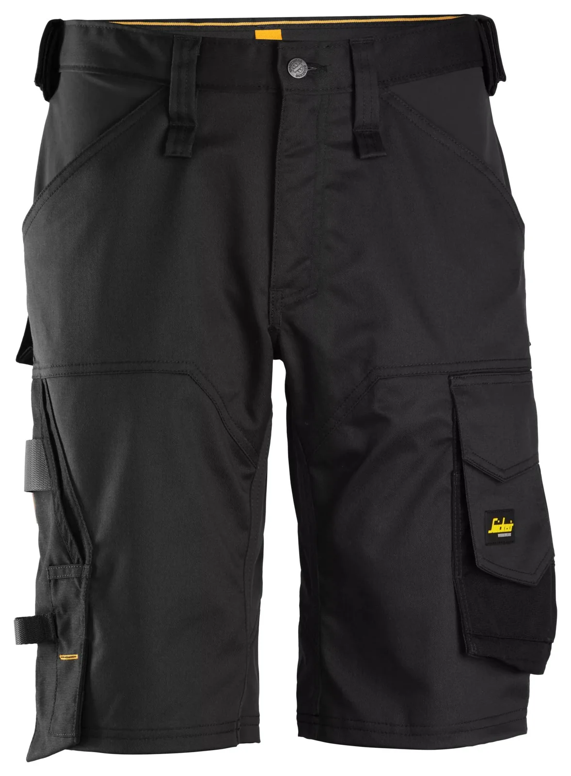 Snickers Workwear 6153 Zwart/Zwart aanzicht 1