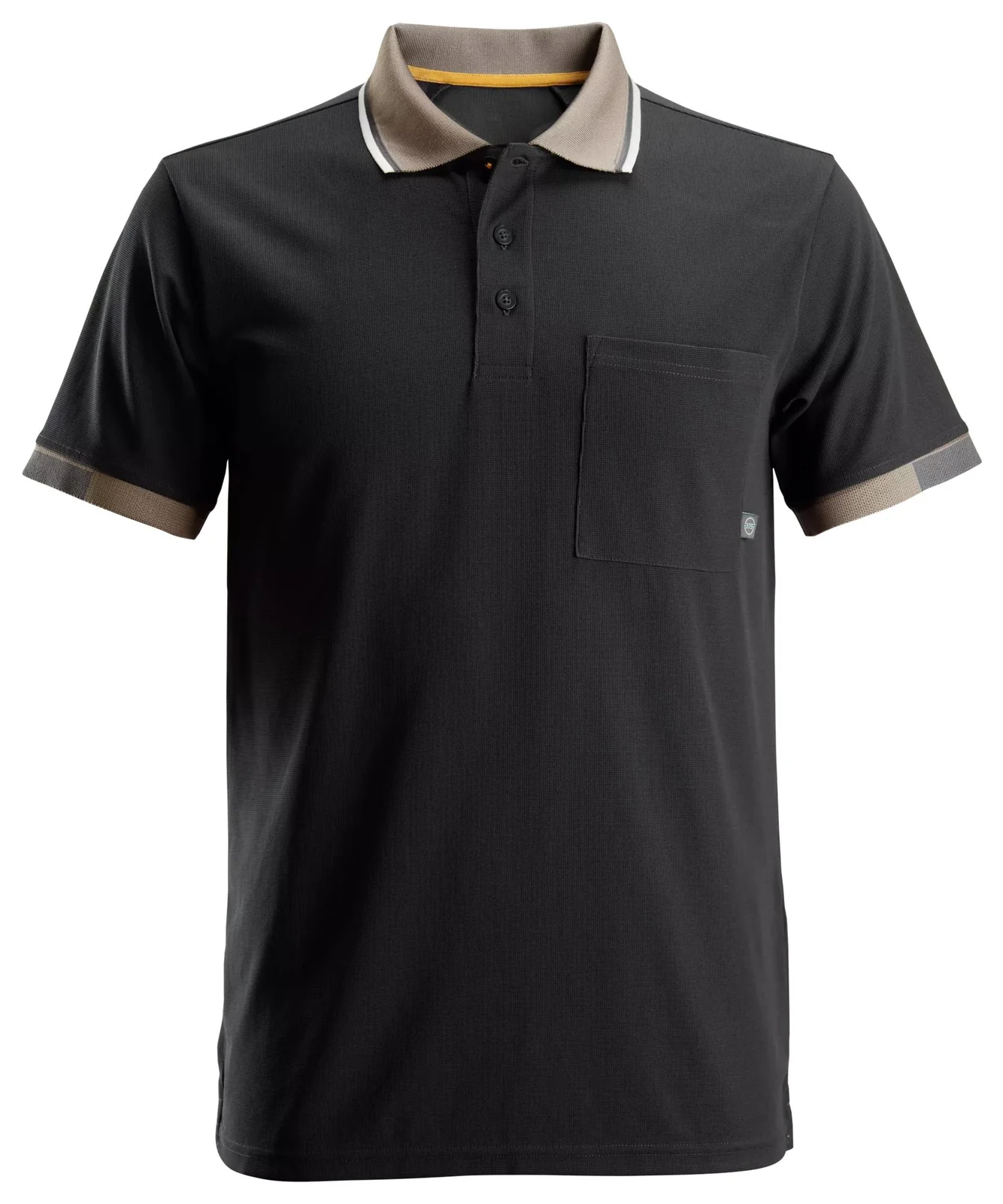 2724 37.5® Polo Shirt met Korte Mouwen Zwart