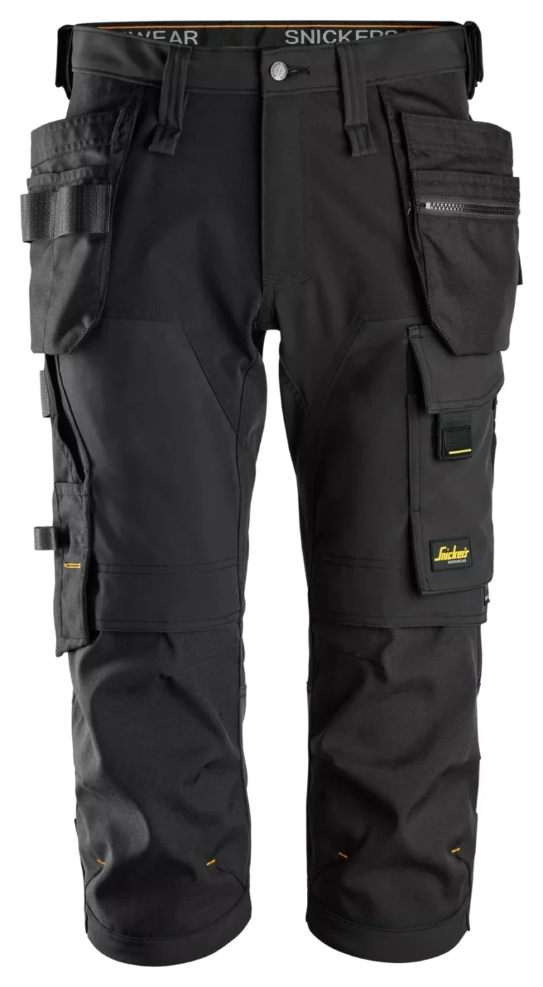 Snickers Workwear 6178 Zwart/Zwart aanzicht 1