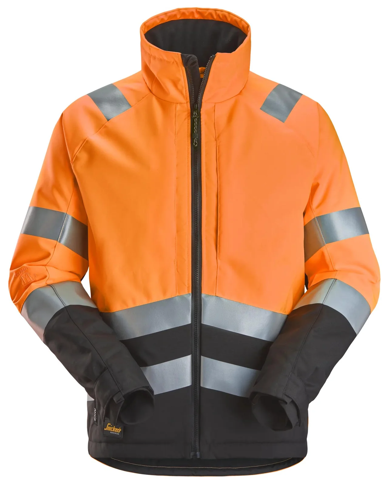 Snickers Workwear 1153 Oranje/Zwart aanzicht 1