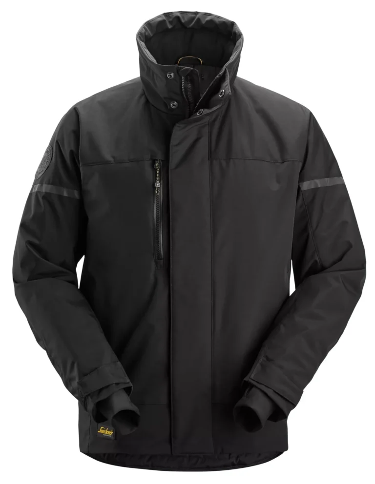 Snickers Workwear 1106 Zwart/Zwart aanzicht 1